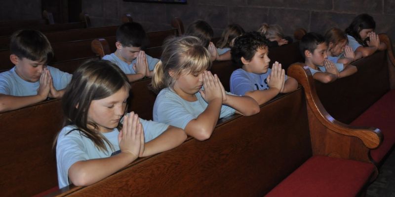 student reading bible